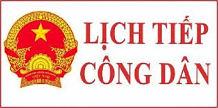 Lịch tiếp Công dân